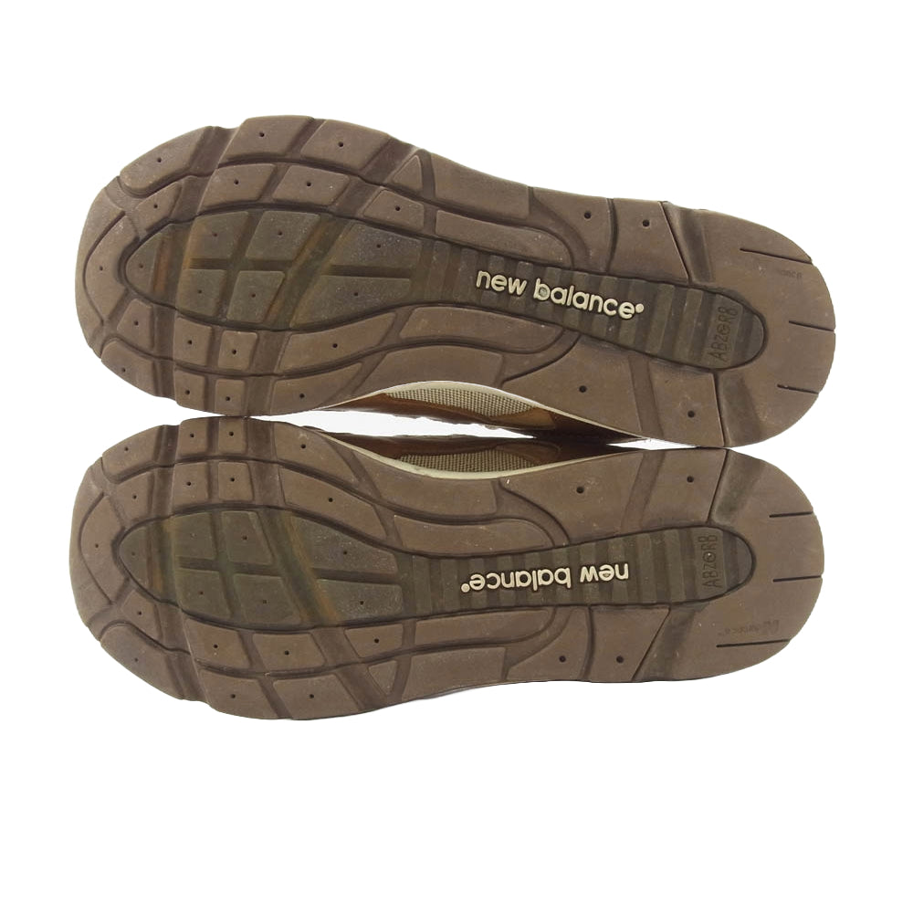 NEW BALANCE ニューバランス M1700CUA UNITED ARROWS ユナイテッドアローズ 別注 1700 レザー メッシュ スニーカー ブラウン系 28cm【中古】