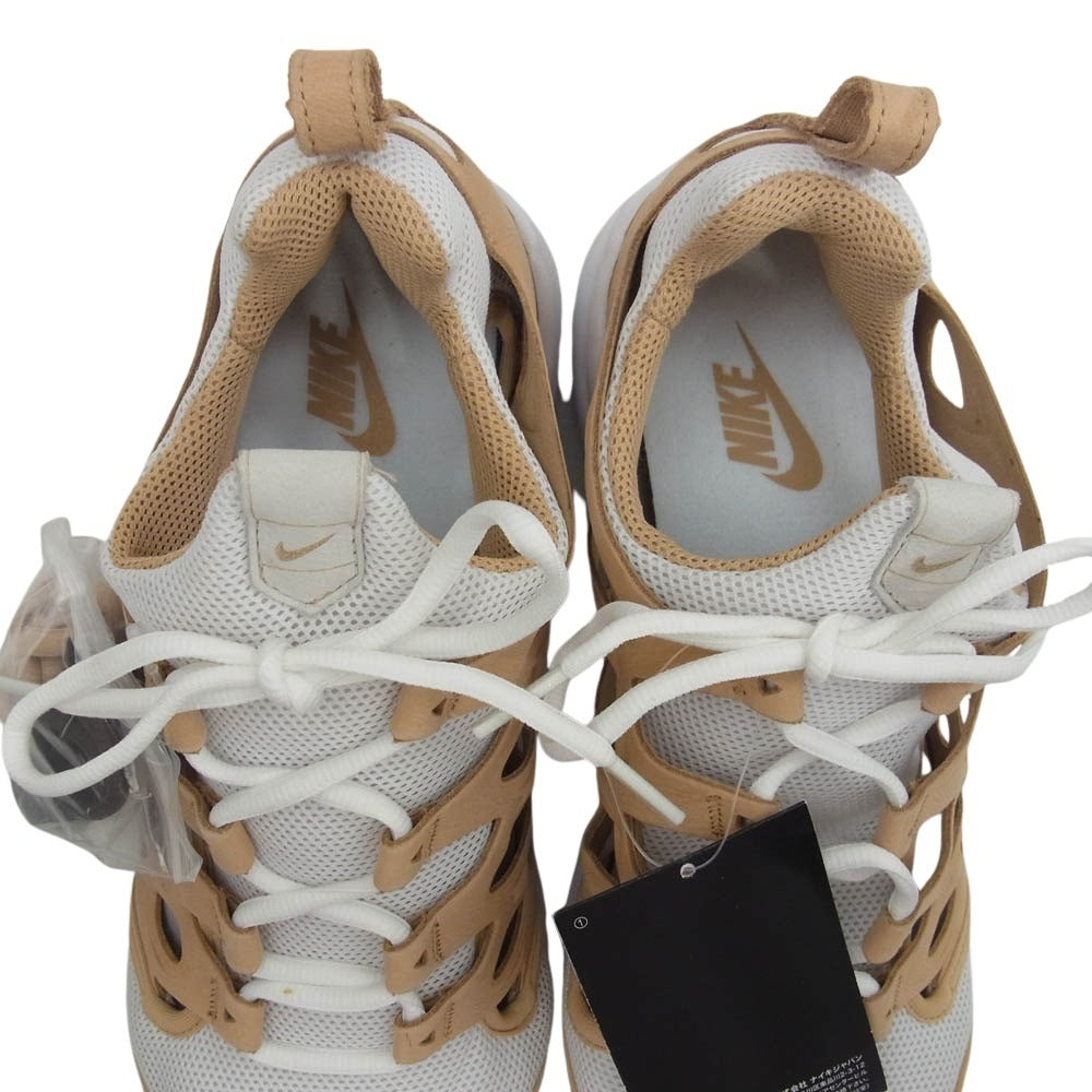 NIKE ナイキ 872634-201 AIR ZOOM CHALAPUKA VACHETTA TAN エア ズーム チャラプカ バケッタタン スニーカー ホワイト系 ベージュ系 28.5cm【極上美品】【中古】