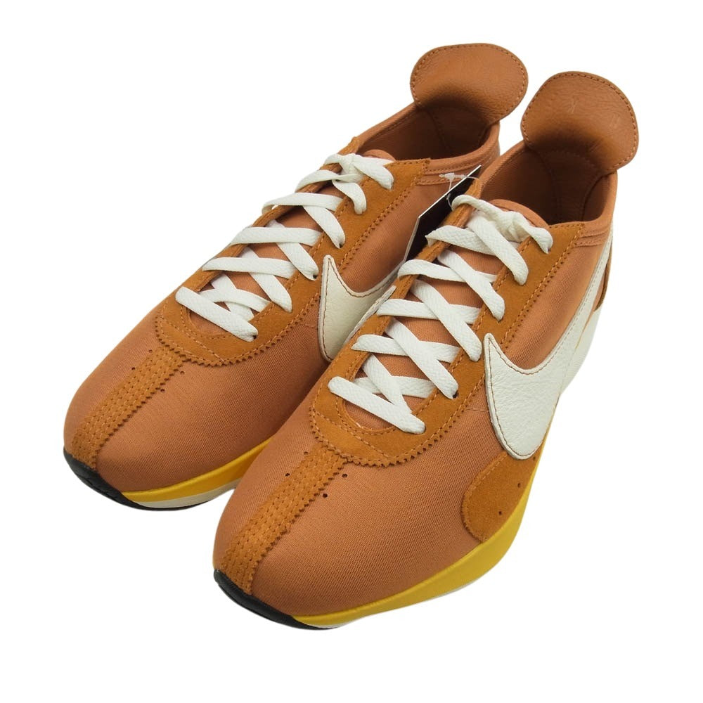 NIKE ナイキ MOON RACER QS ムーンレーサー クイックストライク モナーク スニーカー オレンジ系 ベージュ系 28.5cm【新古品】【未使用】【中古】