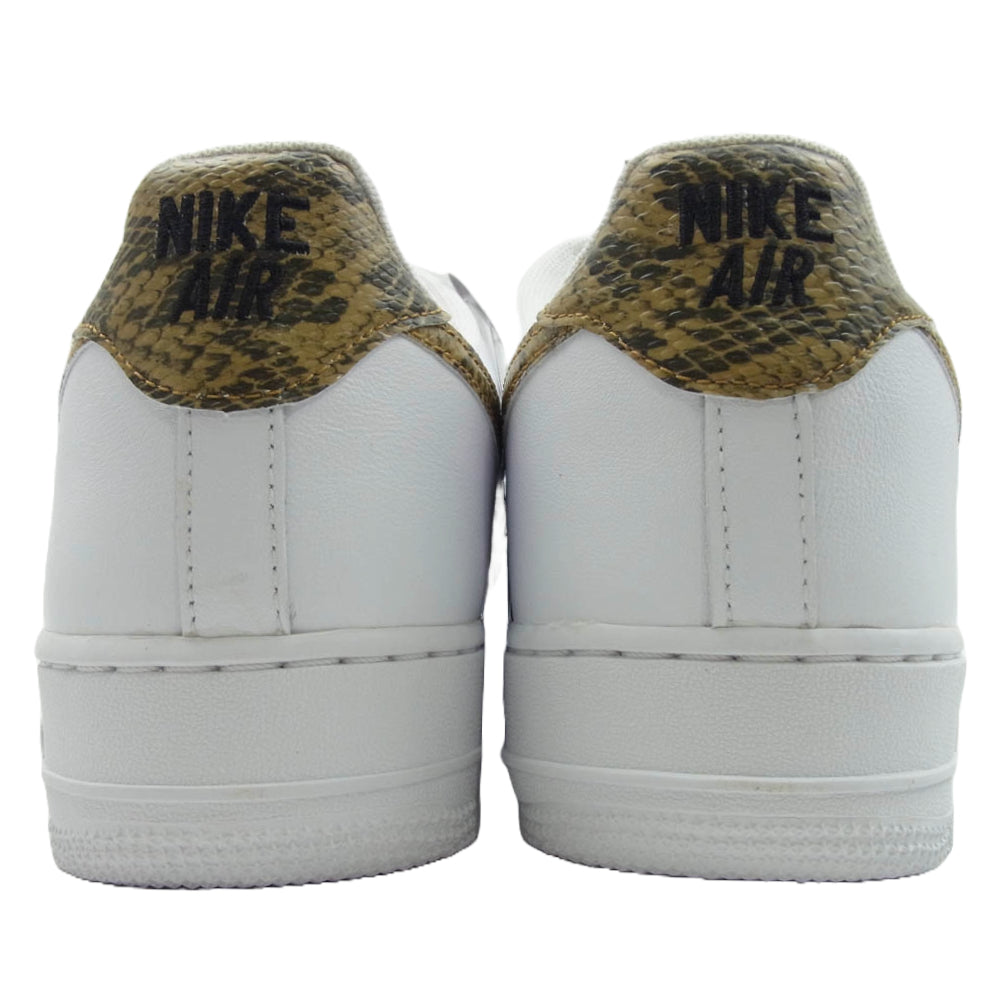 NIKE ナイキ A01635-100 Air Force 1 Low Retro PRM QS Ivory Snake エアフォース1 ロー レトロ PRM QS アイボリースネーク スニーカー ホワイト系 28.5cm【極上美品】【中古】