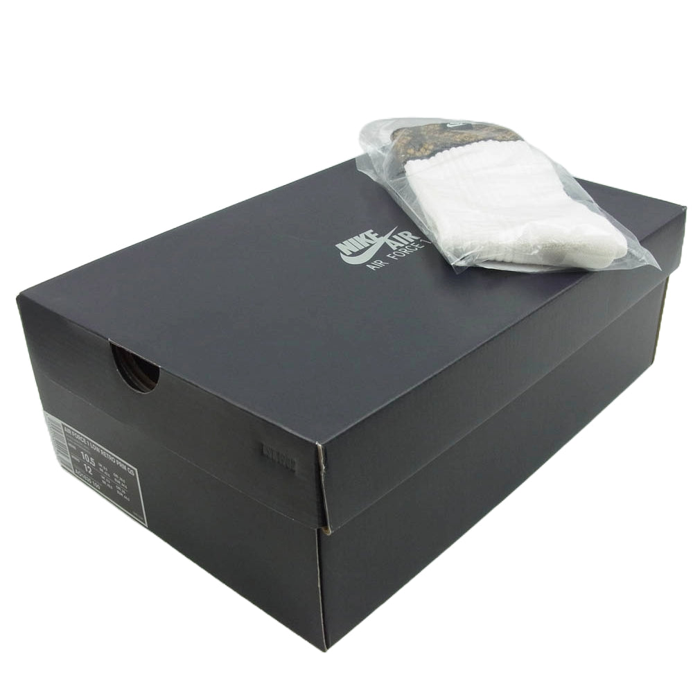 NIKE ナイキ A01635-100 Air Force 1 Low Retro PRM QS Ivory Snake エアフォース1 ロー レトロ PRM QS アイボリースネーク スニーカー ホワイト系 28.5cm【極上美品】【中古】