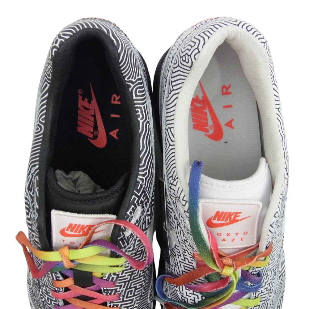 NIKE ナイキ CI1505-001 AIR MAX 1 OA YT TOKYO MAZE エアマックス 1 ON AIR  Yuta Takuman-TOKYO MAZE  ブラック スニーカー マルチカラー系 29cm【新古品】【未使用】【中古】