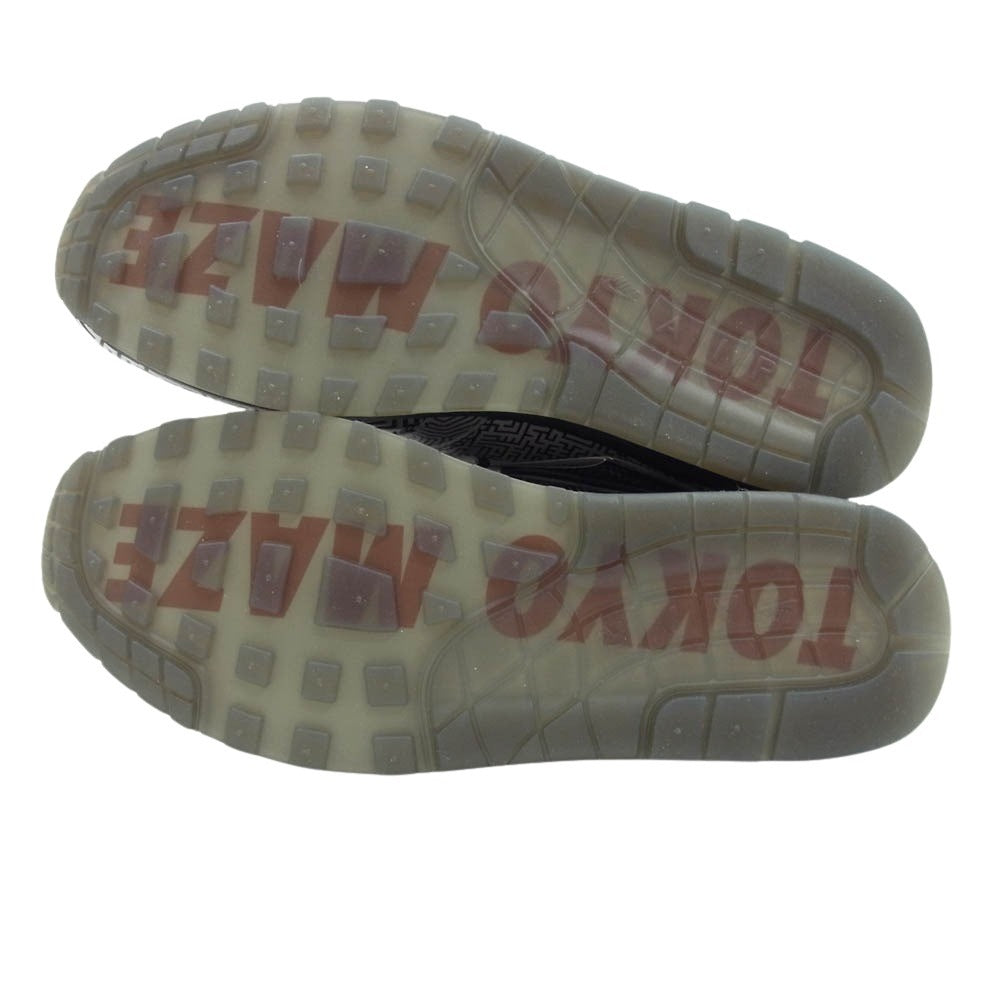 NIKE ナイキ CI1505-001 AIR MAX 1 OA YT TOKYO MAZE エアマックス 1 ON AIR  Yuta Takuman-TOKYO MAZE  ブラック スニーカー マルチカラー系 29cm【新古品】【未使用】【中古】