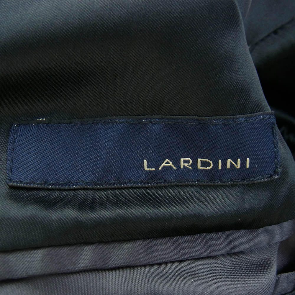 LARDINI ラルディーニ イタリア製 ブートニエール 付 ウール キュプラ コート エンジ系 3【中古】
