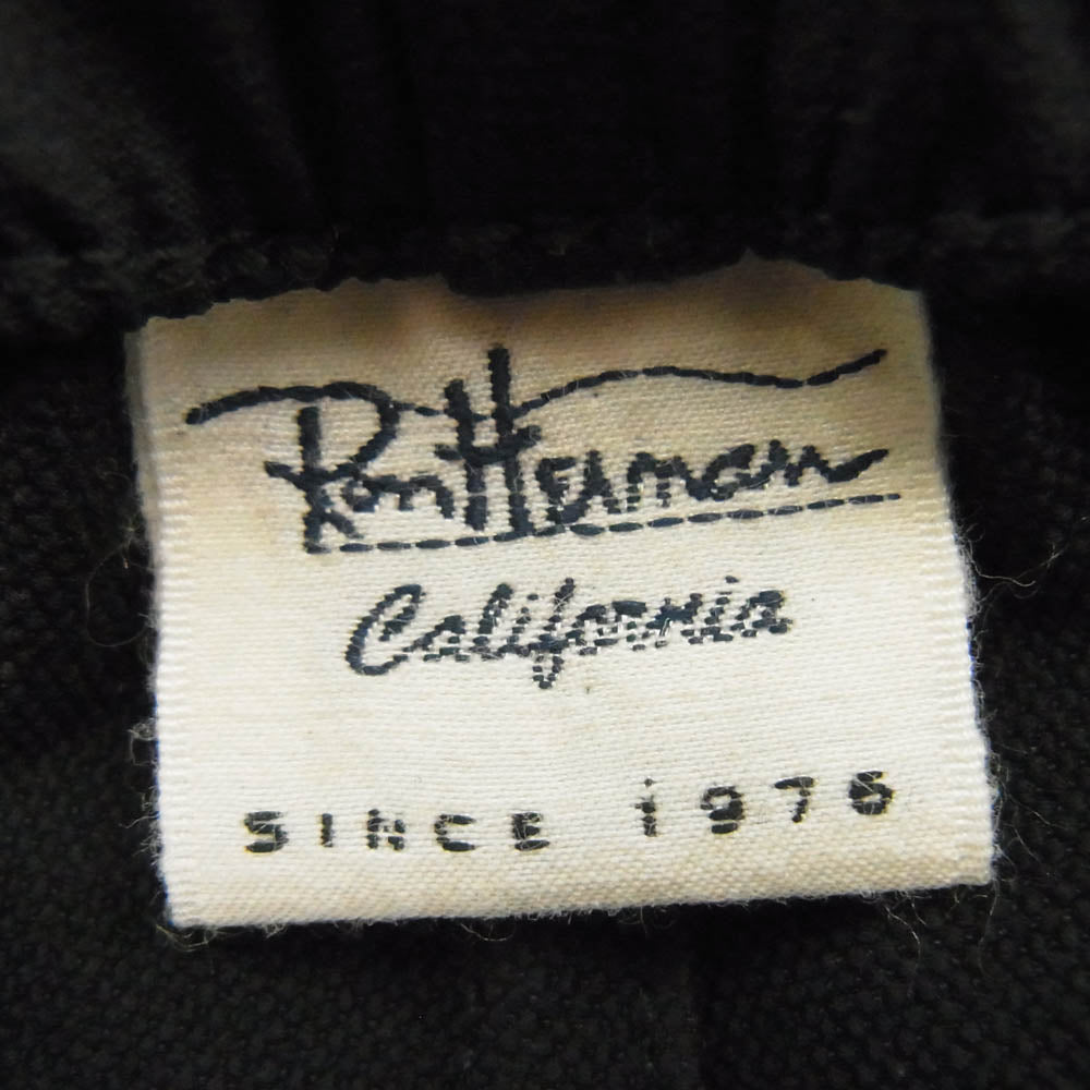 Ron Herman ロンハーマン 24SS 4020600032 ナイロン トレーニング トラックパンツ ブラック系 M【中古】