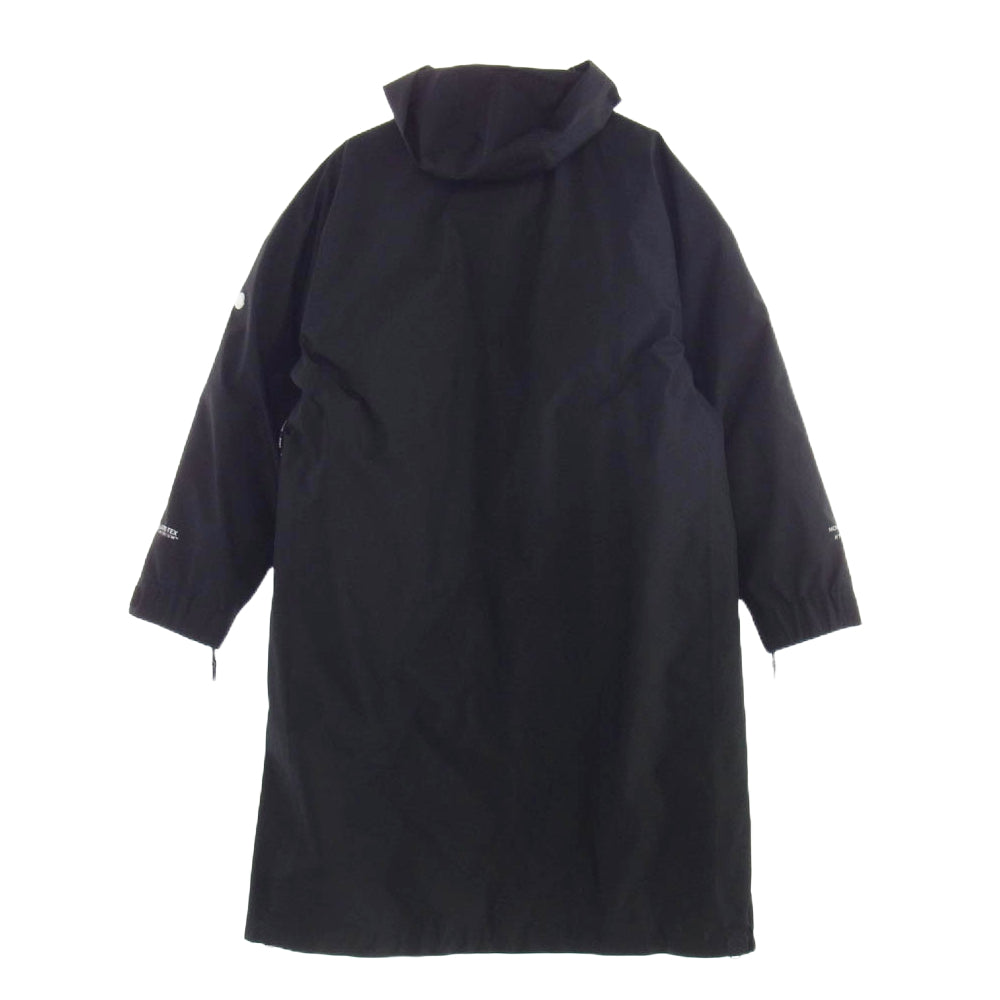 MONCLER モンクレール G209K1C00004 × HYKE ハイク LANGUARD ランガード Wネーム ダウンコート ダウンジャケット ブラック系 2【中古】