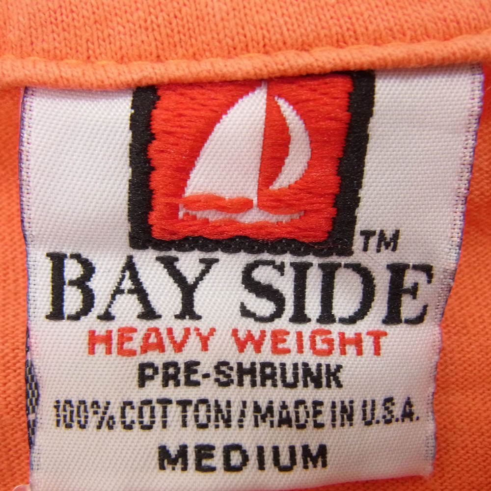 スケアクロウ PRINT TEE LS プリント 長袖 Tシャツ カットソー オレンジ系 M【中古】