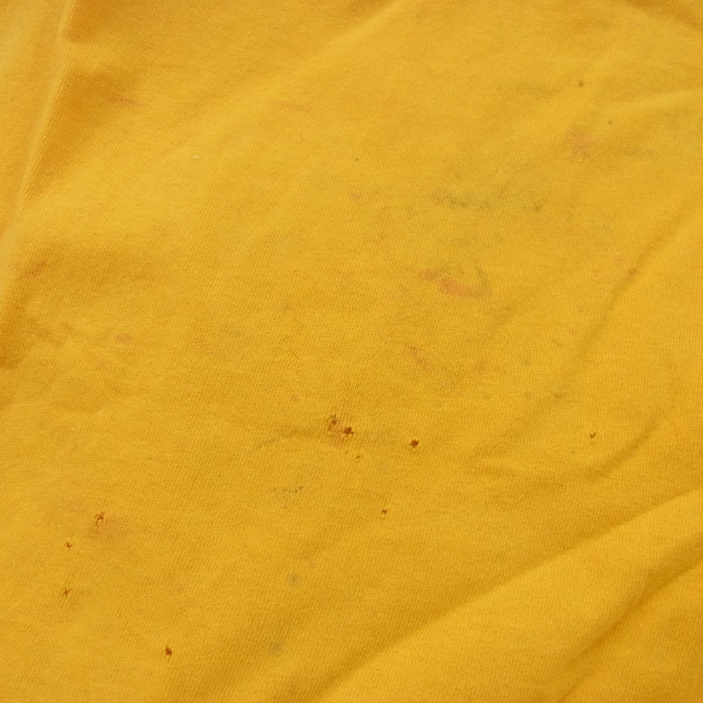 LANGLITZ LEATHERS ラングリッツレザーズ PRINT TEE SS プリント 半袖 Tシャツ イエロー系 イエロー系 M【中古】