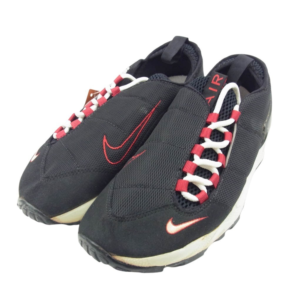NIKE ナイキ 104053-011 【観賞用】AIR FOOTSCAPE　エア フットスケープ ブラック/レッド スニーカー ブラック系 ホワイト系 27cm【中古】