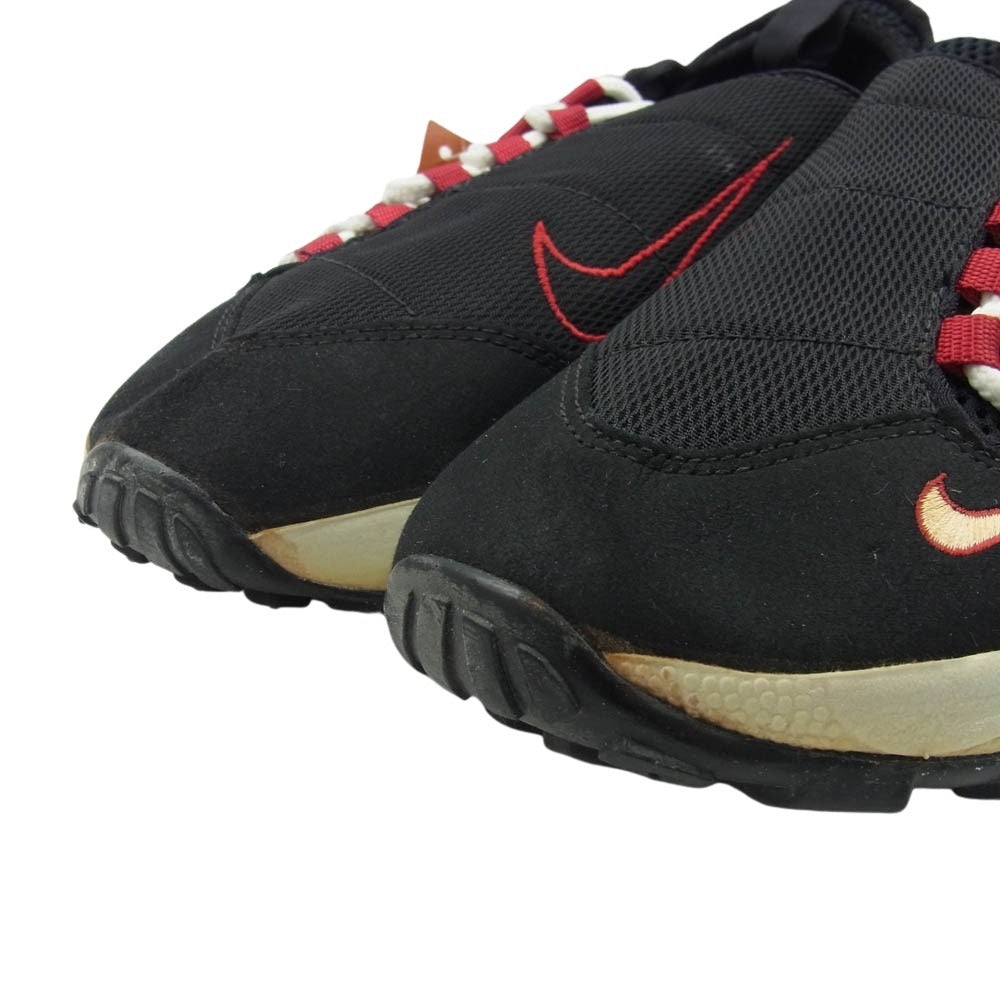 NIKE ナイキ 104053-011 【観賞用】AIR FOOTSCAPE　エア フットスケープ ブラック/レッド スニーカー ブラック系 ホワイト系 27cm【中古】
