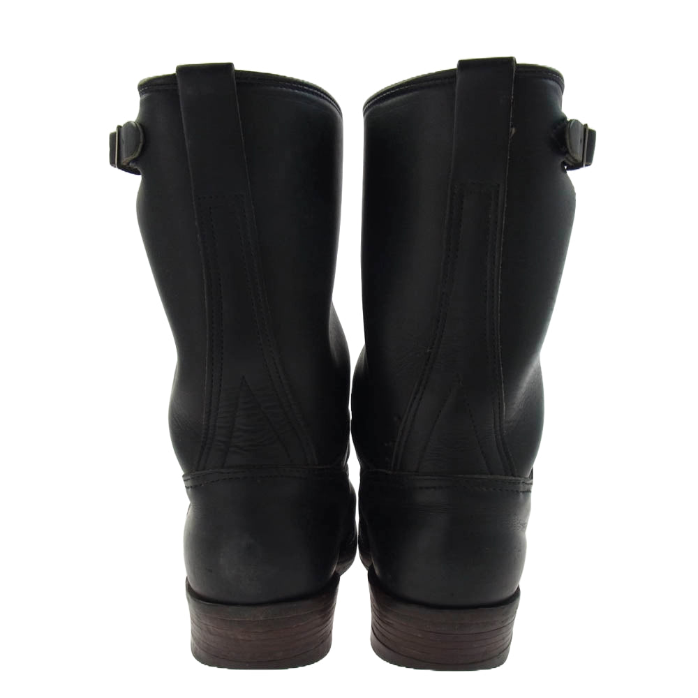 WESCO ウエスコ 旧ロゴ 94年製 スケアクロウ別注 PT91 THE BOSS STEEL TOE ボス スチールトゥ エンジニア ブーツ ブラック系 US9.5D【中古】