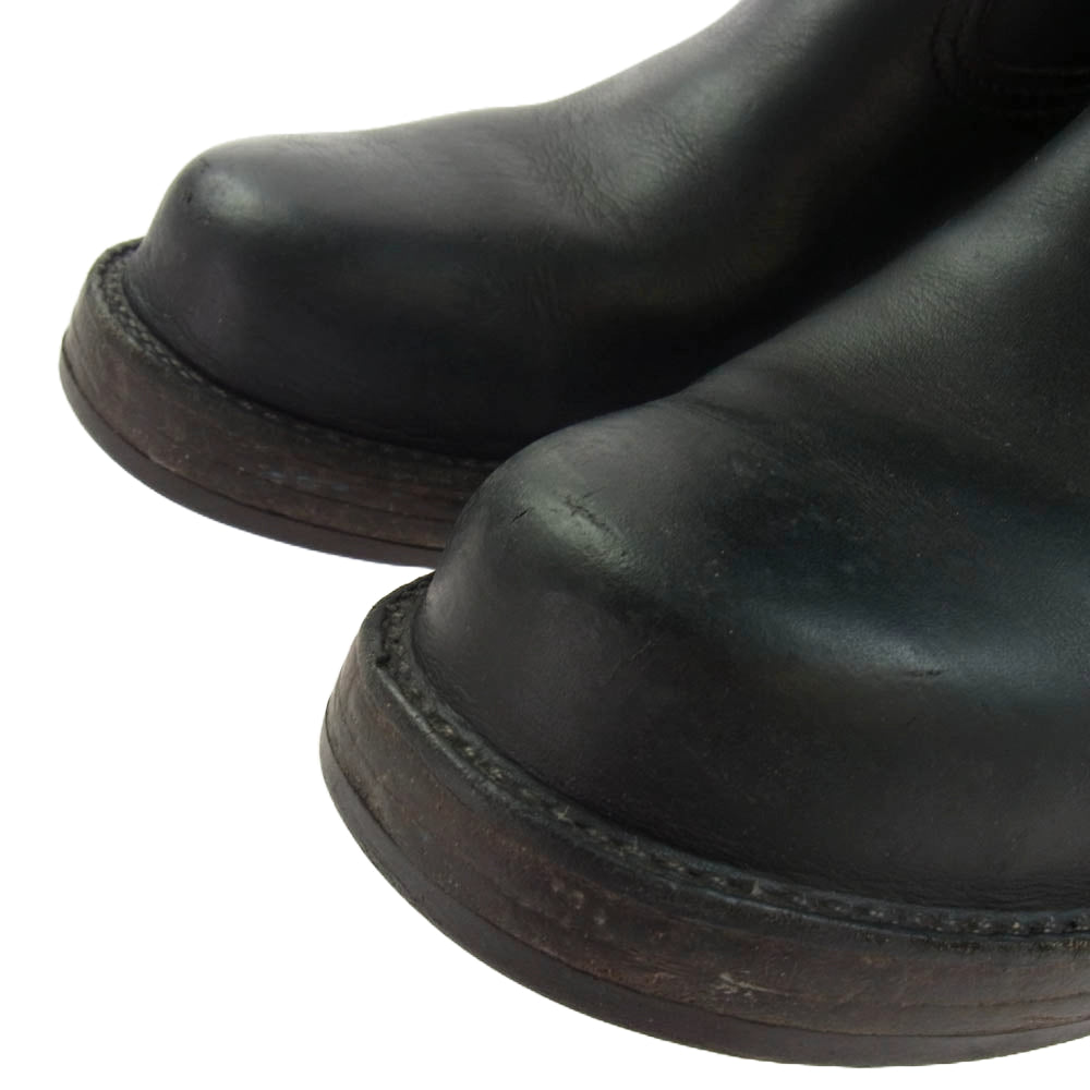 WESCO ウエスコ 旧ロゴ 94年製 スケアクロウ別注 PT91 THE BOSS STEEL TOE ボス スチールトゥ エンジニア ブーツ ブラック系 US9.5D【中古】