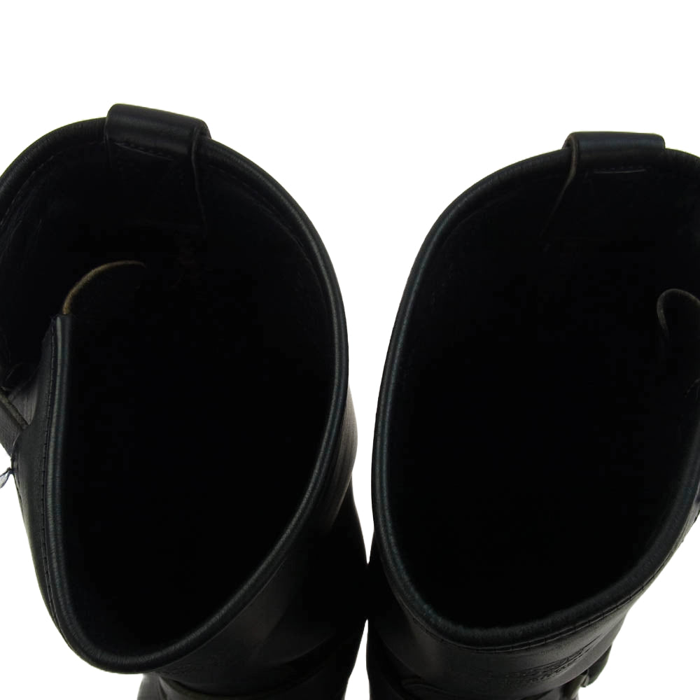 WESCO ウエスコ 旧ロゴ 94年製 スケアクロウ別注 PT91 THE BOSS STEEL TOE ボス スチールトゥ エンジニア ブーツ ブラック系 US9.5D【中古】