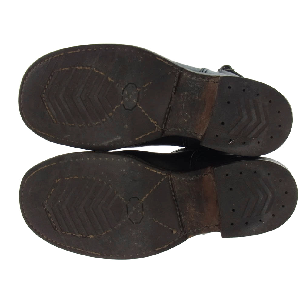 WESCO ウエスコ 旧ロゴ 94年製 スケアクロウ別注 PT91 THE BOSS STEEL TOE ボス スチールトゥ エンジニア ブーツ ブラック系 US9.5D【中古】