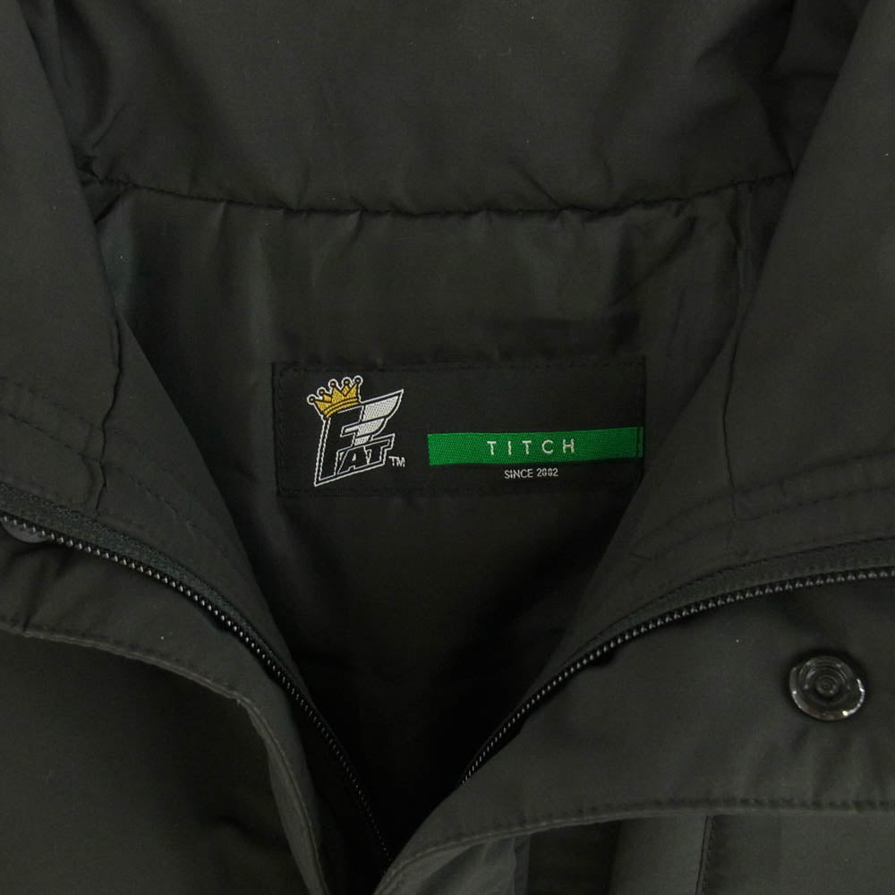 エフエイティー F32020-JK06-AB OUTGONIA スタンドカラー 中綿 ジャケット ブルゾン ブラック系 TITCH【中古】
