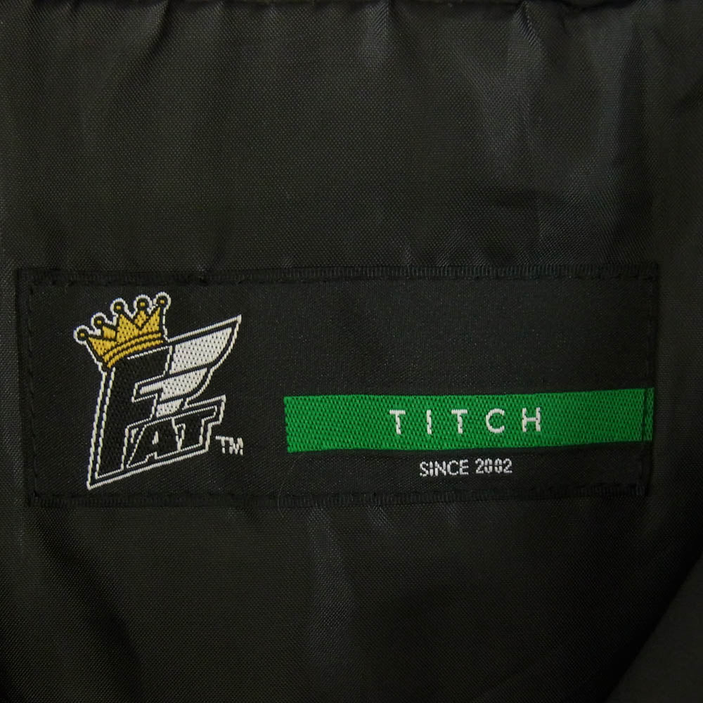エフエイティー F32020-JK06-AB OUTGONIA スタンドカラー 中綿 ジャケット ブルゾン ブラック系 TITCH【中古】