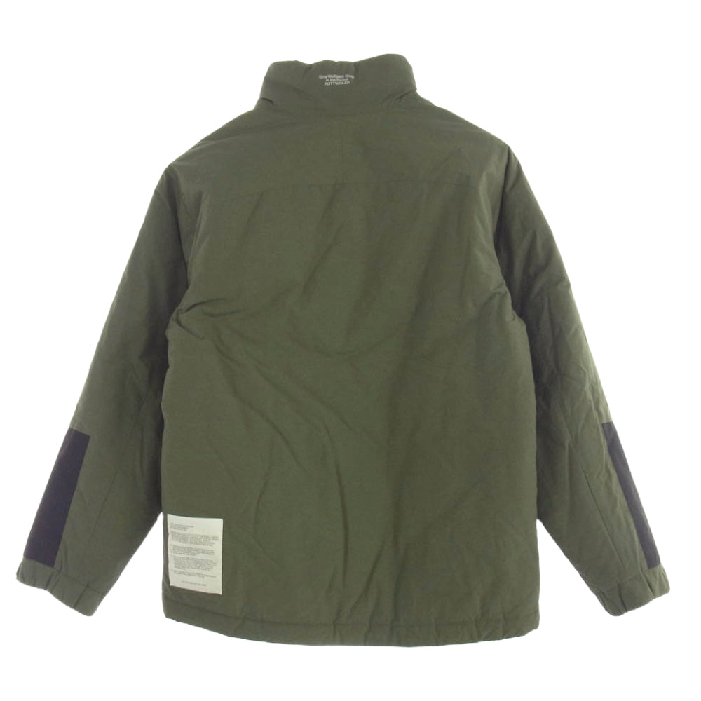 ROTTWEILER ロットワイラー 19AW RW-M9A-01003 Ny Mil Tech Parka ミル テック パーカ 中綿 ジャケット カーキ系 L【中古】
