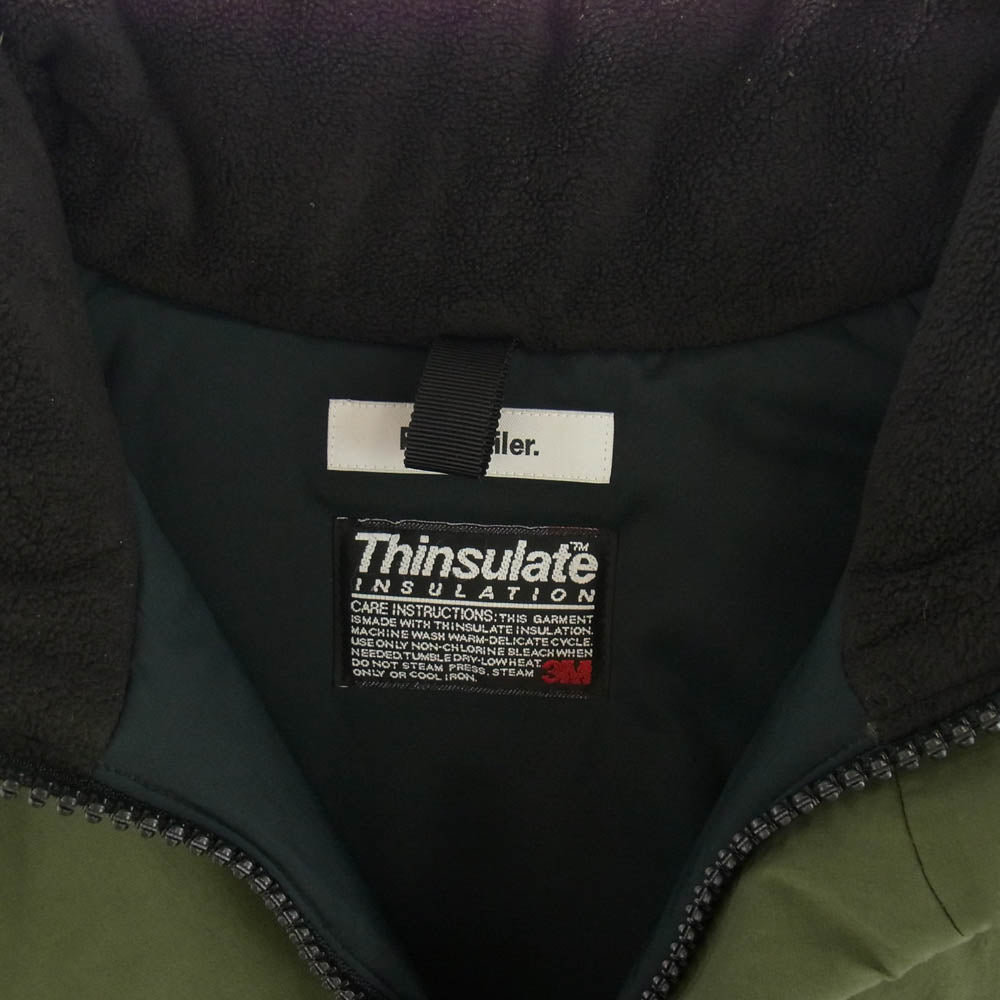 ROTTWEILER ロットワイラー 19AW RW-M9A-01003 Ny Mil Tech Parka ミル テック パーカ 中綿 ジャケット カーキ系 L【中古】