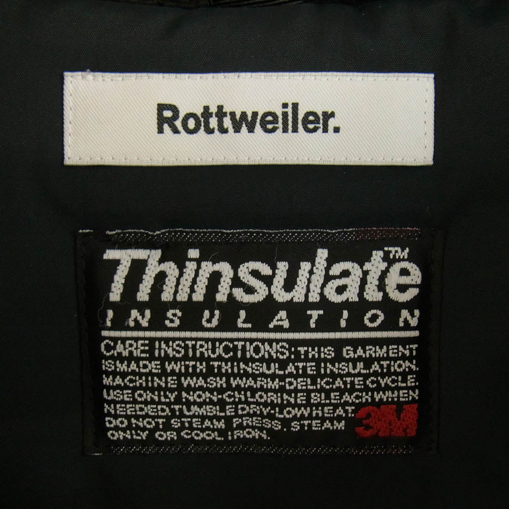 ROTTWEILER ロットワイラー 19AW RW-M9A-01003 Ny Mil Tech Parka ミル テック パーカ 中綿 ジャケット カーキ系 L【中古】