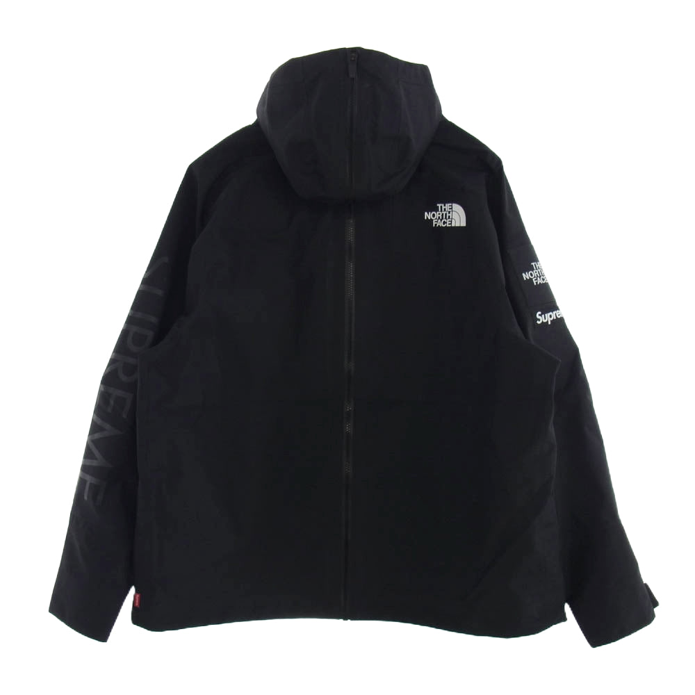 Supreme シュプリーム 24SS NP02401I × The North Face ノースフェイス Split Taped Seam Shell Jacket スプリット テープド シーム シェル ジャケット ブラック系 L【中古】