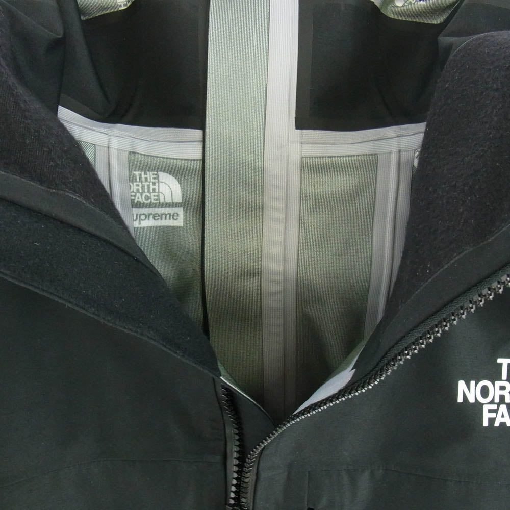 Supreme シュプリーム 24SS NP02401I × The North Face ノースフェイス Split Taped Seam Shell Jacket スプリット テープド シーム シェル ジャケット ブラック系 L【中古】