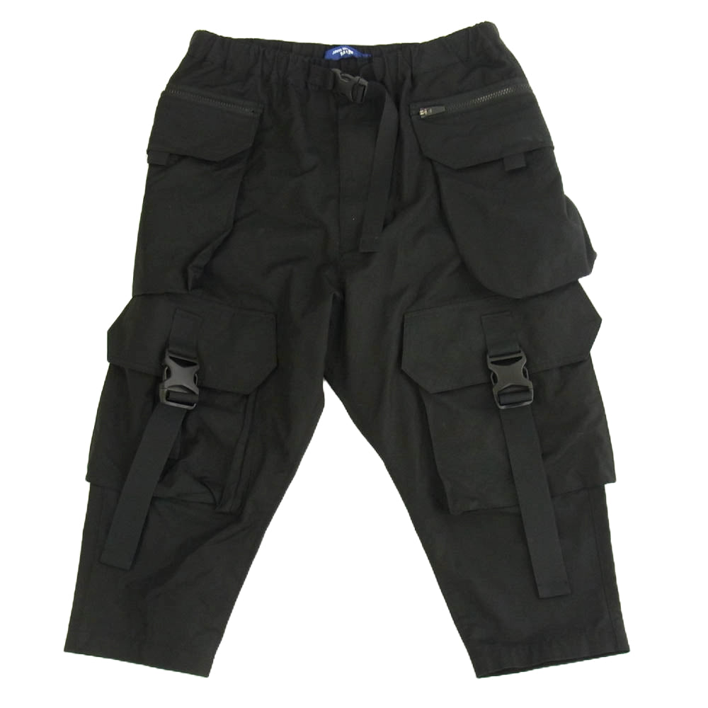 JUNYA WATANABE COMME des GARCONS MAN ジュンヤワタナベコムデギャルソンマン 24SS WM-P004 変形 クロップド カーゴパンツ ブラック系 M【中古】