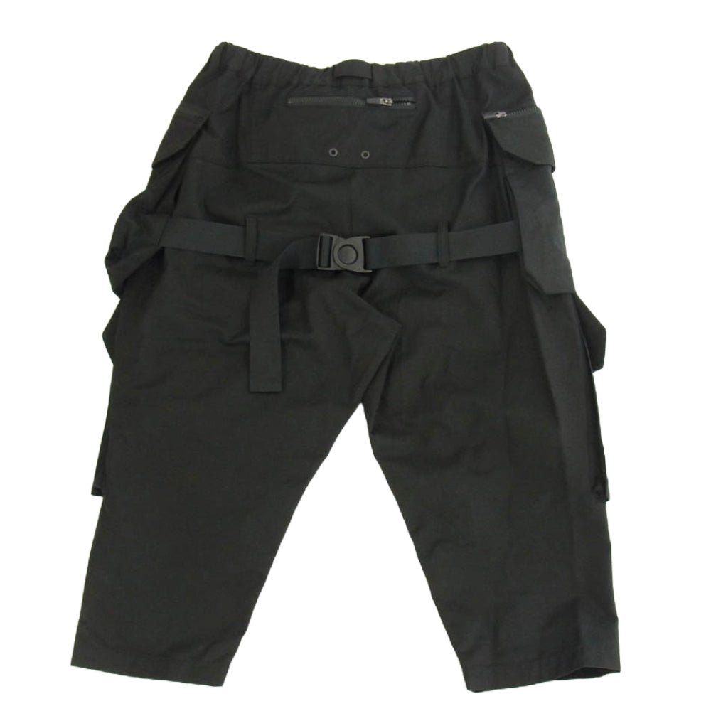 JUNYA WATANABE COMME des GARCONS MAN ジュンヤワタナベコムデギャルソンマン 24SS WM-P004 変形 クロップド カーゴパンツ ブラック系 M【中古】
