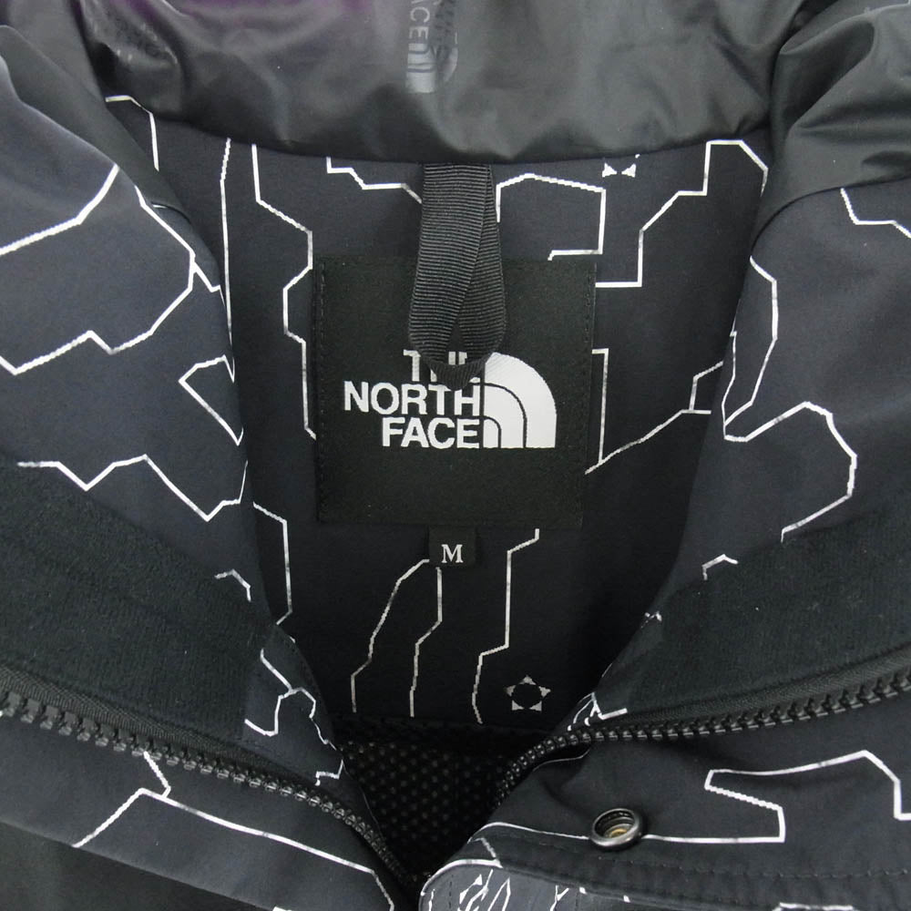 THE NORTH FACE ノースフェイス NP62451 Novelty Mountain Light Jacket ノベルティ マウンテン ライト ジャケット ブラックツリーバーク Mサイズ ネイビー系 M【中古】