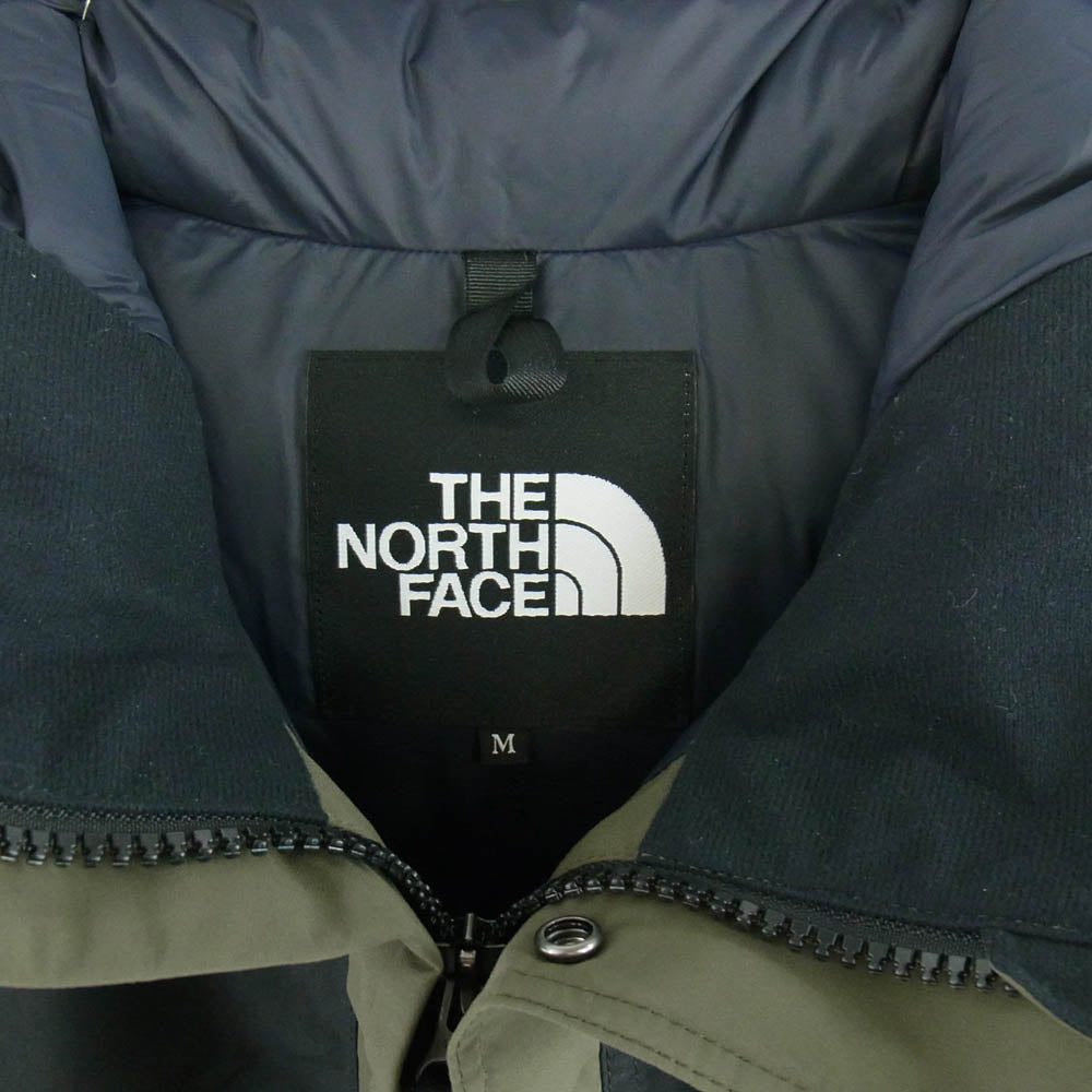 THE NORTH FACE ノースフェイス ND92454 Mountain Down Jacket マウンテン ダウン ジャケット カーキ系 M【中古】