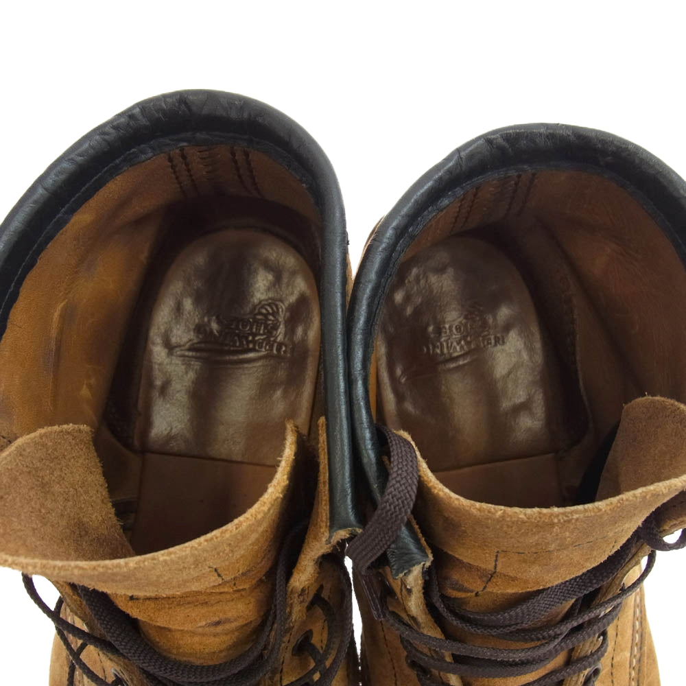 RED WING レッドウィング 9162 BLACK SMITH ブラックスミス スエード ワークブーツ ブラウン系 28.0cm【中古】