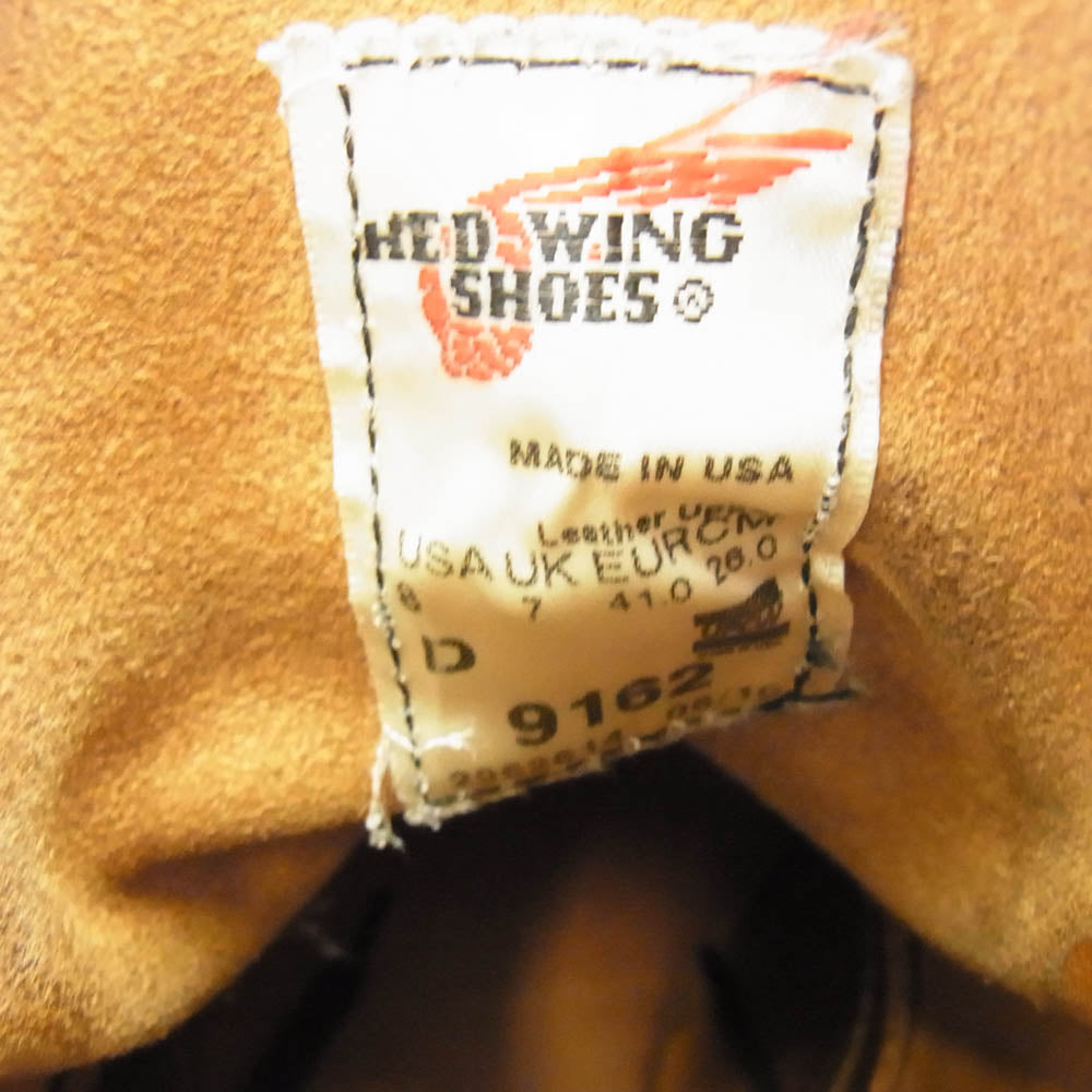 RED WING レッドウィング 9162 BLACK SMITH ブラックスミス スエード ワークブーツ ブラウン系 28.0cm【中古】