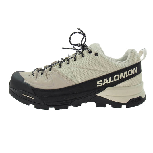 MAISON MARGIELA メゾンマルジェラ MM6 エムエムシックス SALOMON サロモン 475362 X-ALP Vanilla Ice Black Almond Milk ローカット スニーカー ホワイト系 24.5cm【中古】