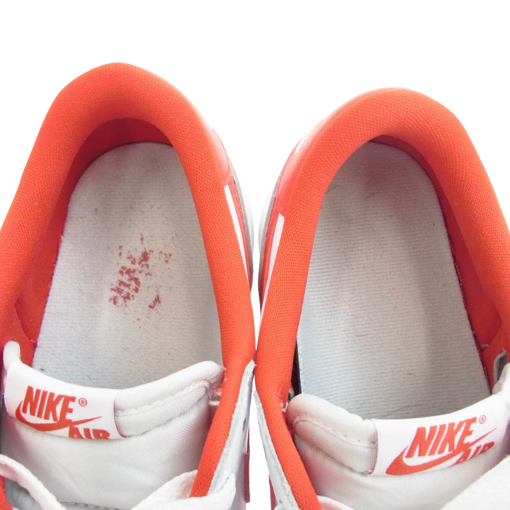 NIKE ナイキ CZ0790-161 AIR JORDAN 1 RETRO LOW White and University Red エアジョーダン 1 ロー ユニバーシティレッド ローカット スニーカー ホワイト系 レッド系 26.5cm【中古】