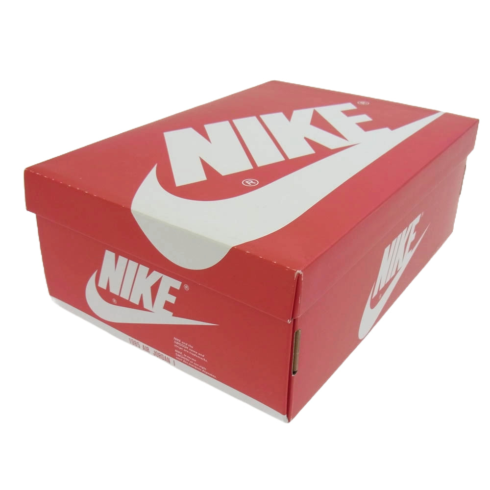 NIKE ナイキ CZ0790-161 AIR JORDAN 1 RETRO LOW White and University Red エアジョーダン 1 ロー ユニバーシティレッド ローカット スニーカー ホワイト系 レッド系 26.5cm【中古】