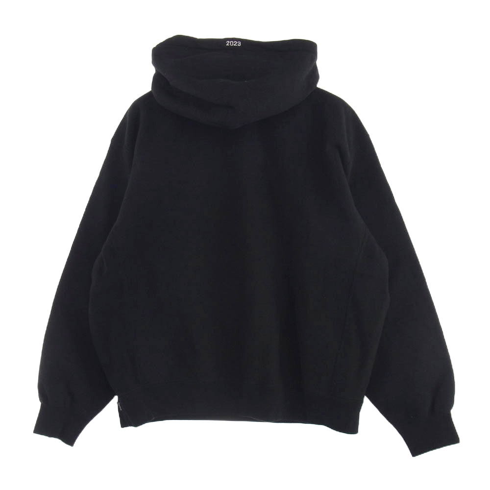 Supreme シュプリーム 23AW Box Logo Hooded Sweatshirt ボックスロゴ フーデッド スウェットシャツ パーカー フーディ ブラック系 M【中古】