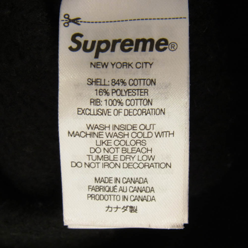 Supreme シュプリーム 23AW Box Logo Hooded Sweatshirt ボックスロゴ フーデッド スウェットシャツ パーカー フーディ ブラック系 M【中古】