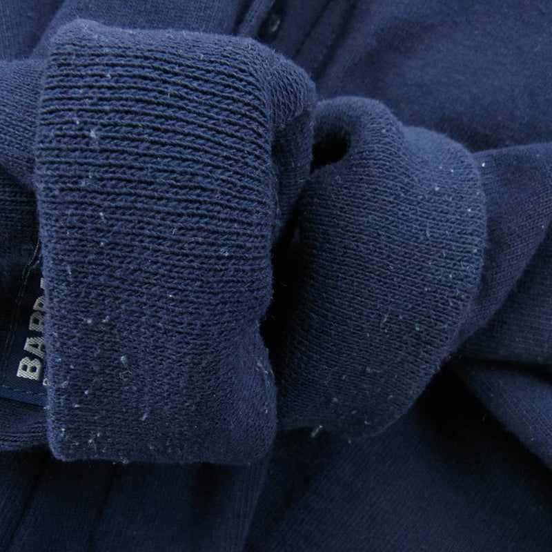 Barbarian バーバリアン コットン カーディガン ネイビー系 XXL【中古