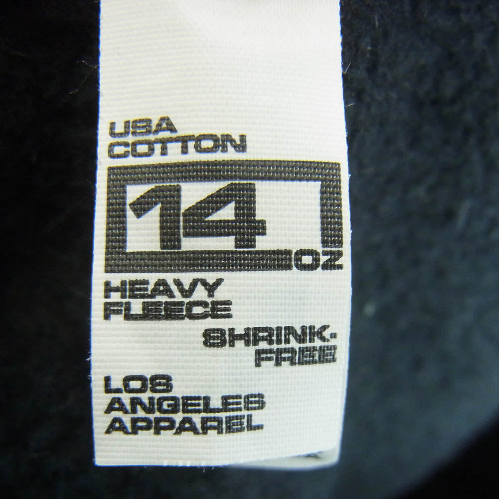 ロサンゼルスアパレル 14OZ スウェット パンツ コットン アメリカ製 ブラック系 M【中古】