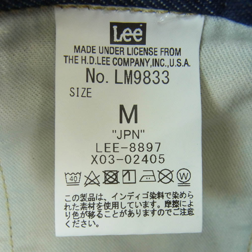 Lee リー LM9833 100周年記念モデル COMPILATIONS COWBOY カウボーイ デニム パンツ インディゴブルー系 M【美品】【中古】