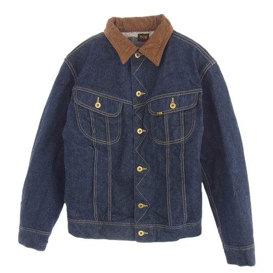 TCB jeans ティージービージーンズ Storm Cats Jacket ストーム キャッツ ブランケット ジャケット インディゴブルー系 42【中古】