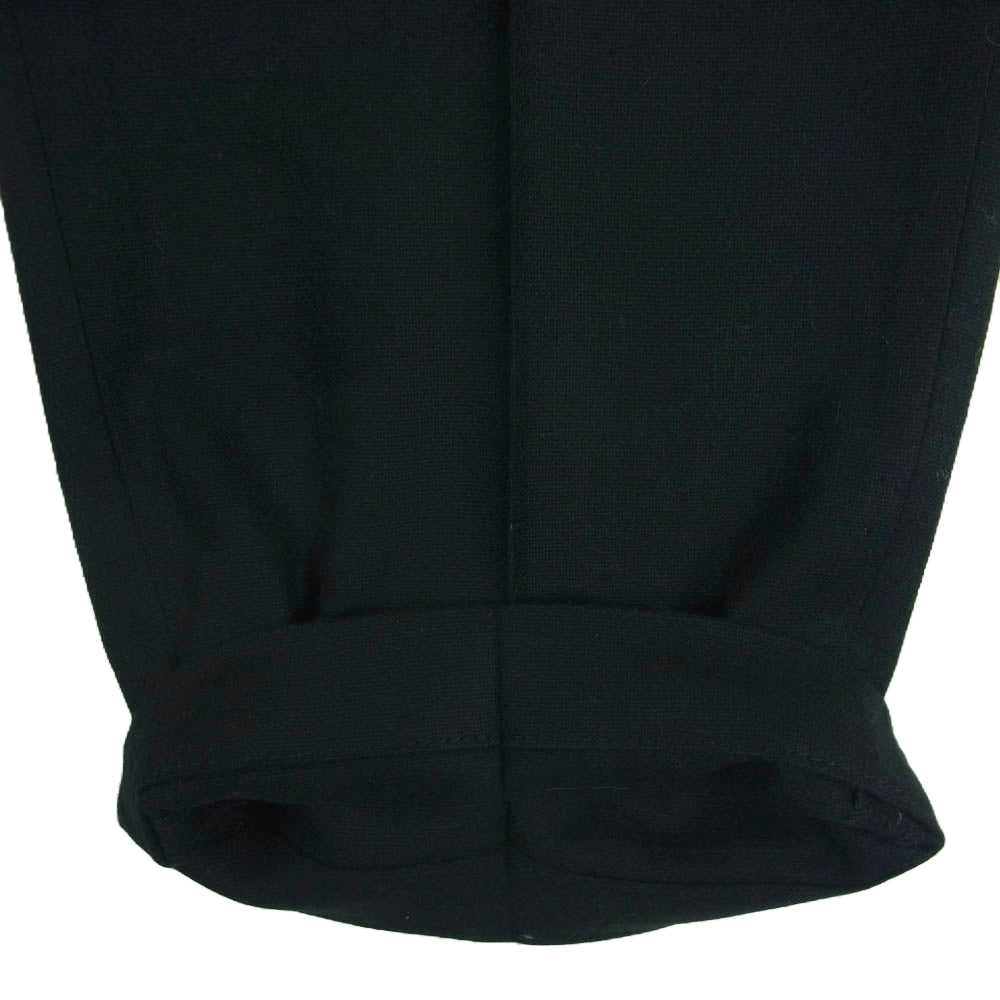ジャブスアルキヴィオ A7072U ウール スラックス パンツ イタリア製 ブラック系 50【中古】