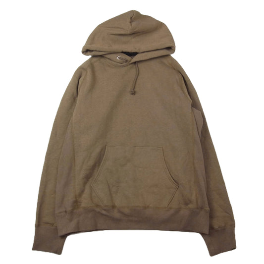 Goldwin ゴールドウィン GL42343P Brushed Loopback Hoodie ブラッシュト ループバック フーディー スウェット パーカー ブラウン系 M【中古】