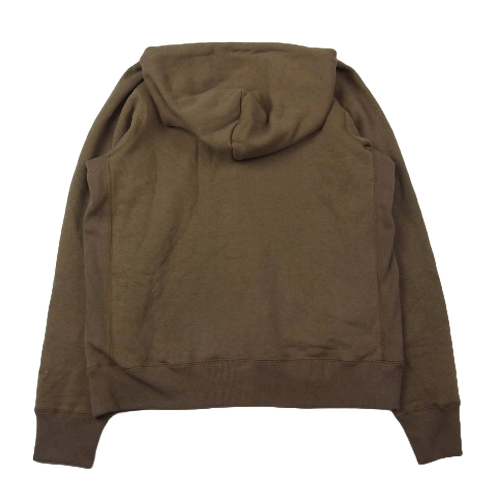 Goldwin ゴールドウィン GL42343P Brushed Loopback Hoodie ブラッシュト ループバック フーディー スウェット パーカー ブラウン系 M【中古】