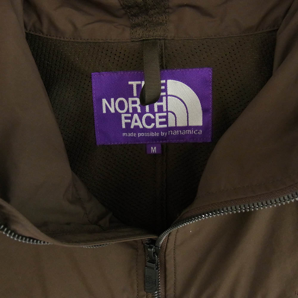 THE NORTH FACE ノースフェイス NP2053N PURPLELABEL パープルレーベル Mountain Wind Parka マウンテン ウインド パーカー ブラウン系 M【中古】