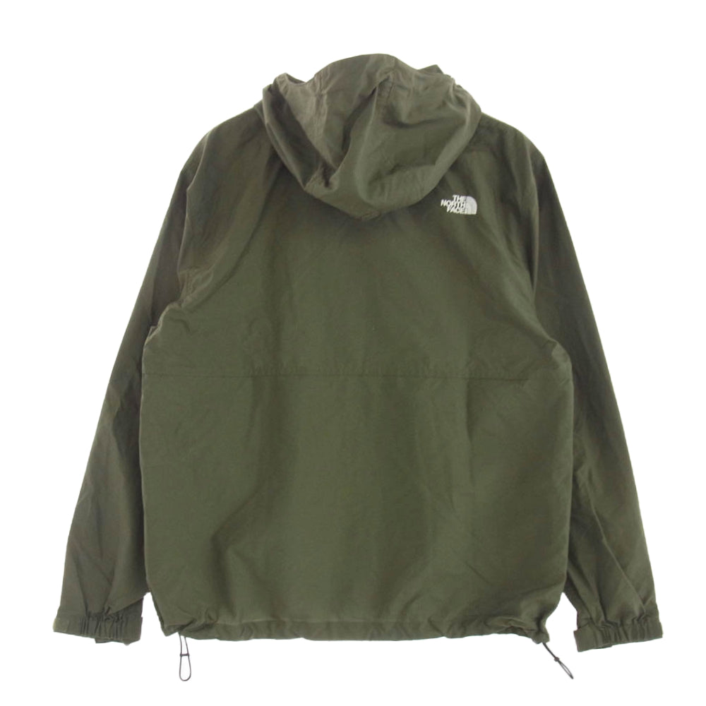 THE NORTH FACE ノースフェイス NP72230 Compact Jacket コンパクトジャケット マウンテンパーカー カーキ系 M【中古】