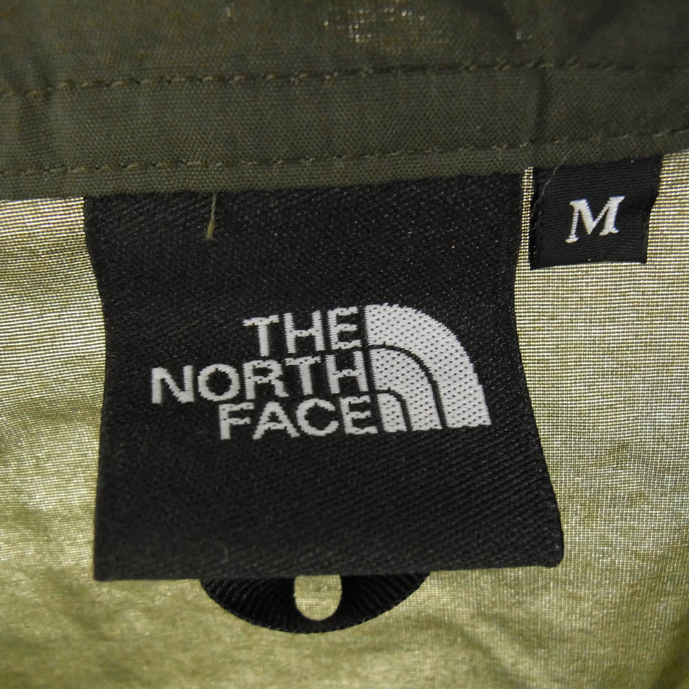 THE NORTH FACE ノースフェイス NP72230 Compact Jacket コンパクトジャケット マウンテンパーカー カーキ系 M【中古】