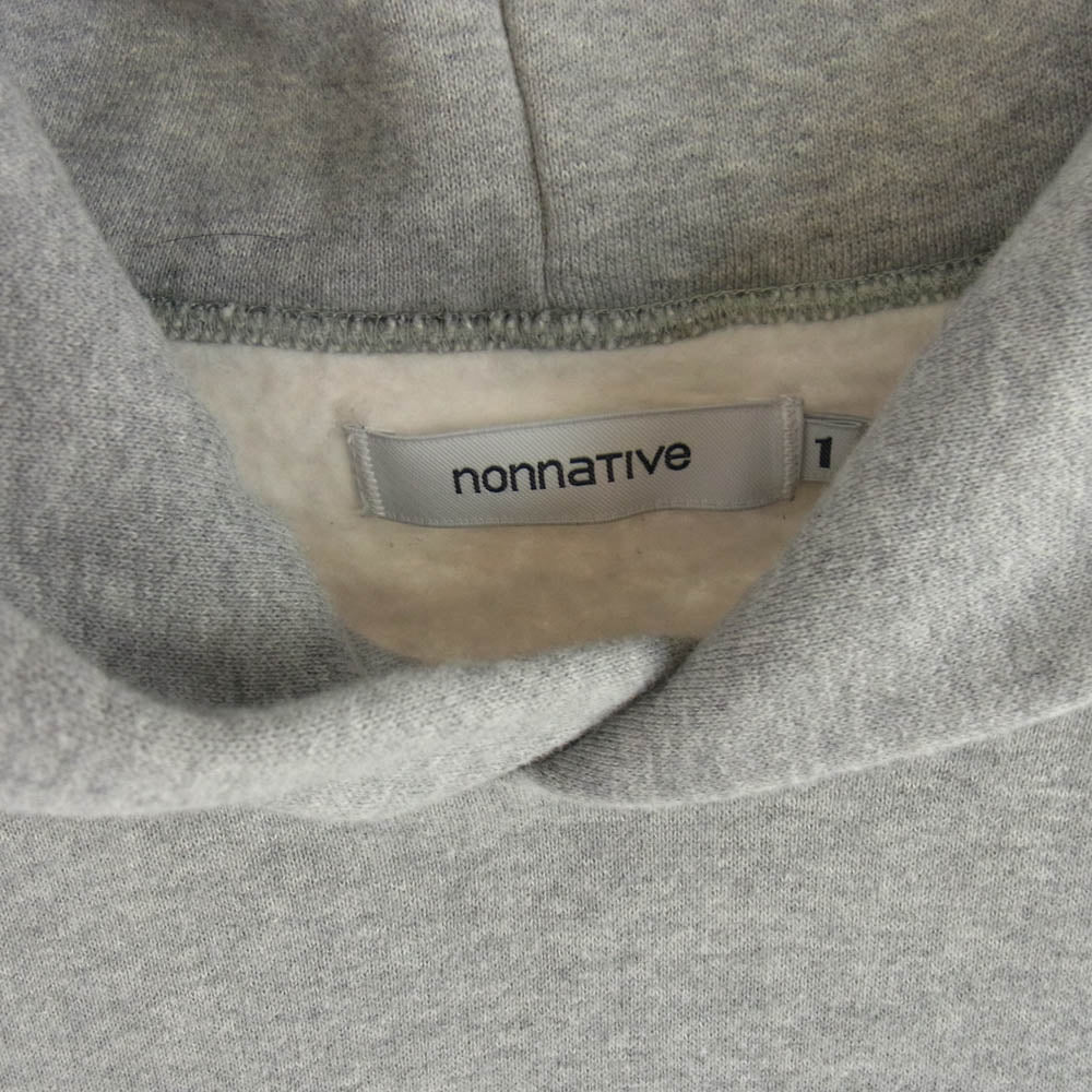 nonnative ノンネイティブ 23AW NN-C4302 DWELLER HOODY PULLOVER COTTON SWEAT プルオーバー フーディ スウェット パーカー グレー系 1【中古】