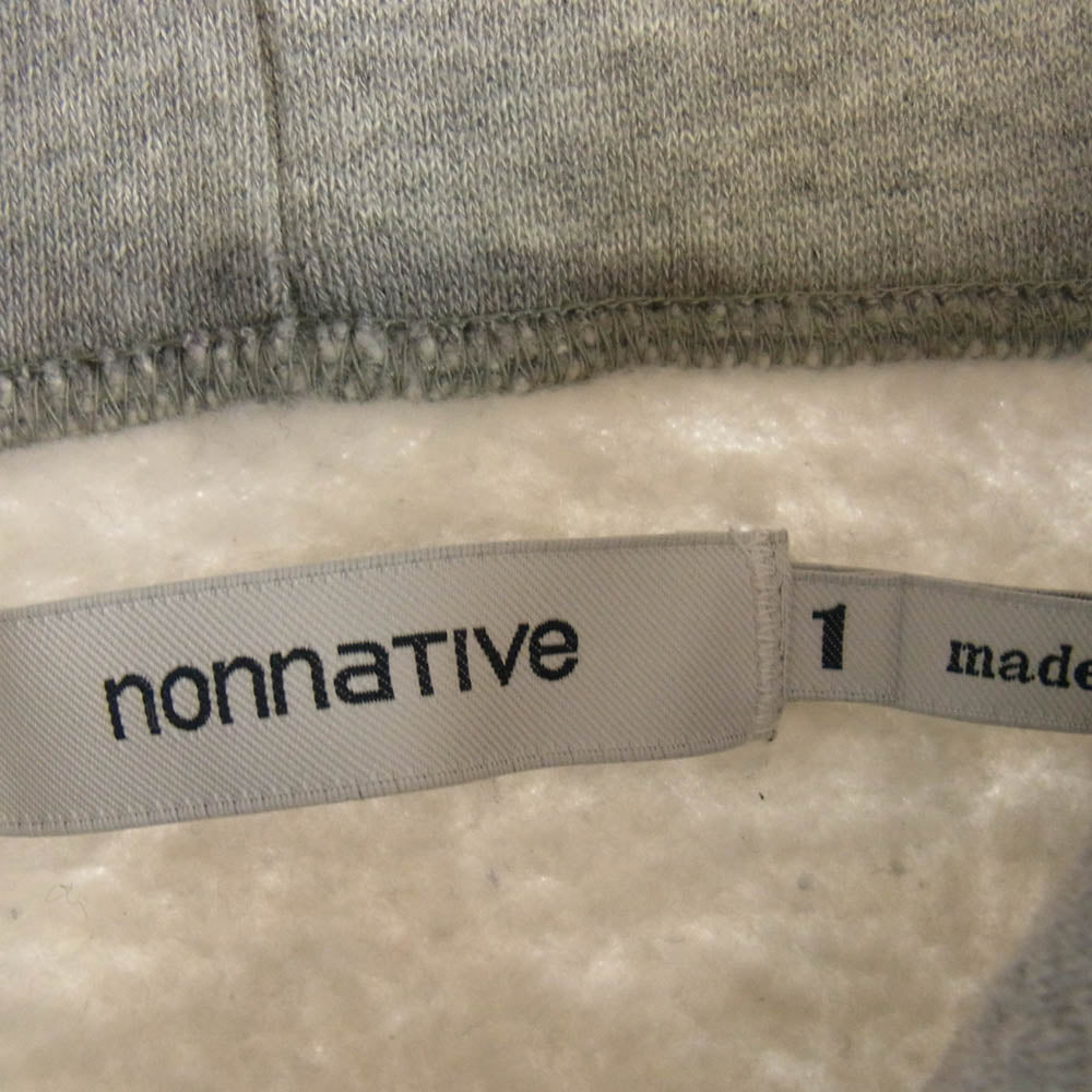 nonnative ノンネイティブ 23AW NN-C4302 DWELLER HOODY PULLOVER COTTON SWEAT プルオーバー フーディ スウェット パーカー グレー系 1【中古】