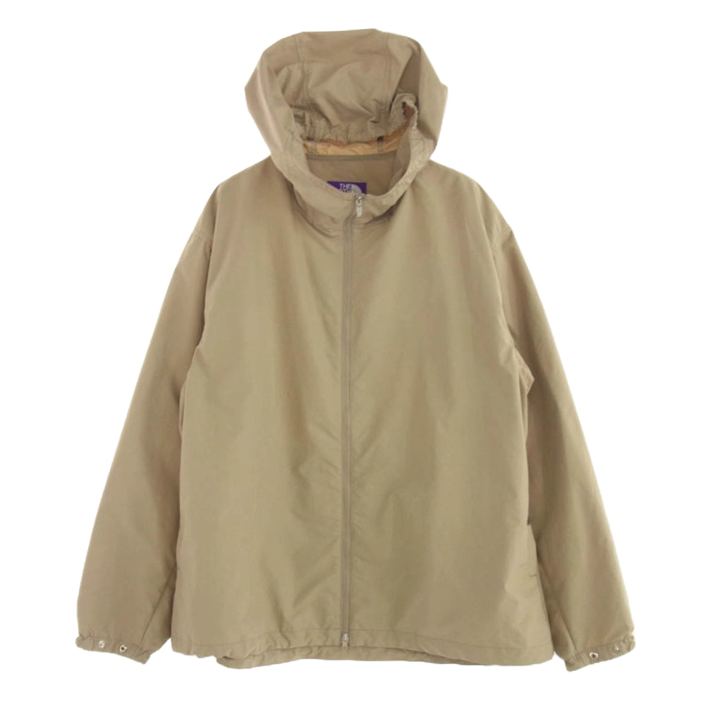 THE NORTH FACE ノースフェイス NP2215N PURPLE LABEL パープルレーベル Mountain Wind Parka マウンテン ウィンド パーカー ベージュ系 L【中古】