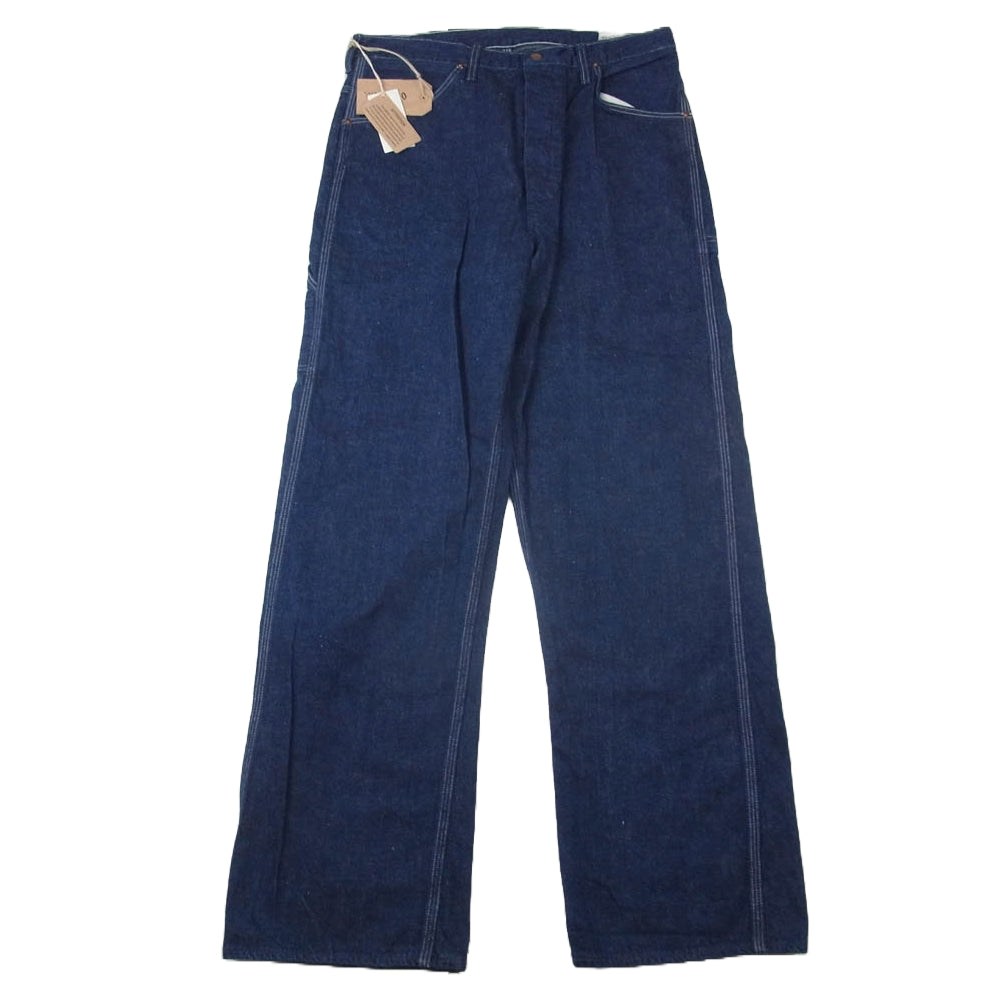 orSlow オアスロウ 01-5120-81 DENIM PAINTER PANTS one wash デニム ペインター パンツ ワンウォッシュ インディゴブルー系 M【極上美品】【中古】